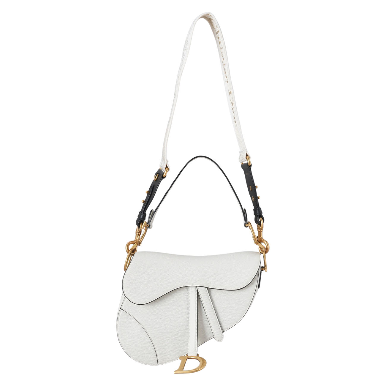 CHRISTIAN DIOR(USED)크리스찬디올 새들백 미듐 & 스트랩